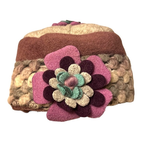 TUFF KOOKOOSHKA Vera Hat Rosewood Made in USA Size 6/12 Months - Picture 1 of 6